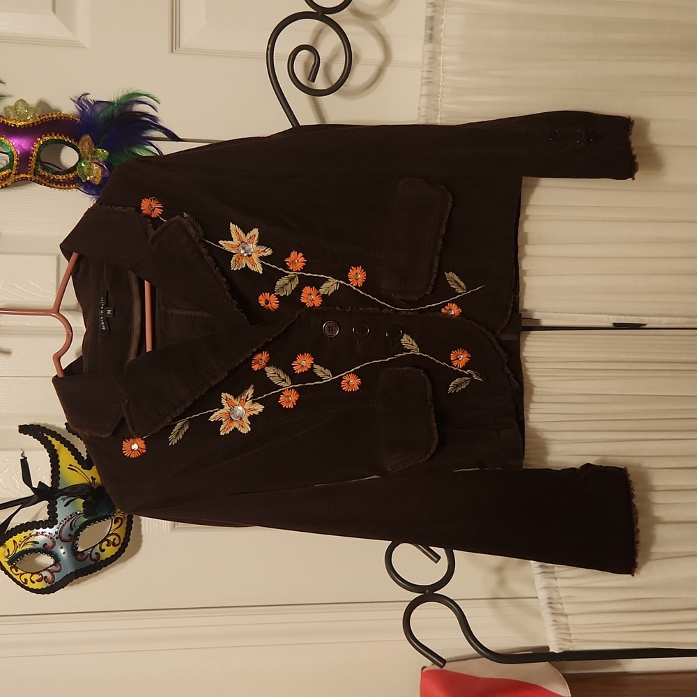 Dance in Paris corduroy blazer